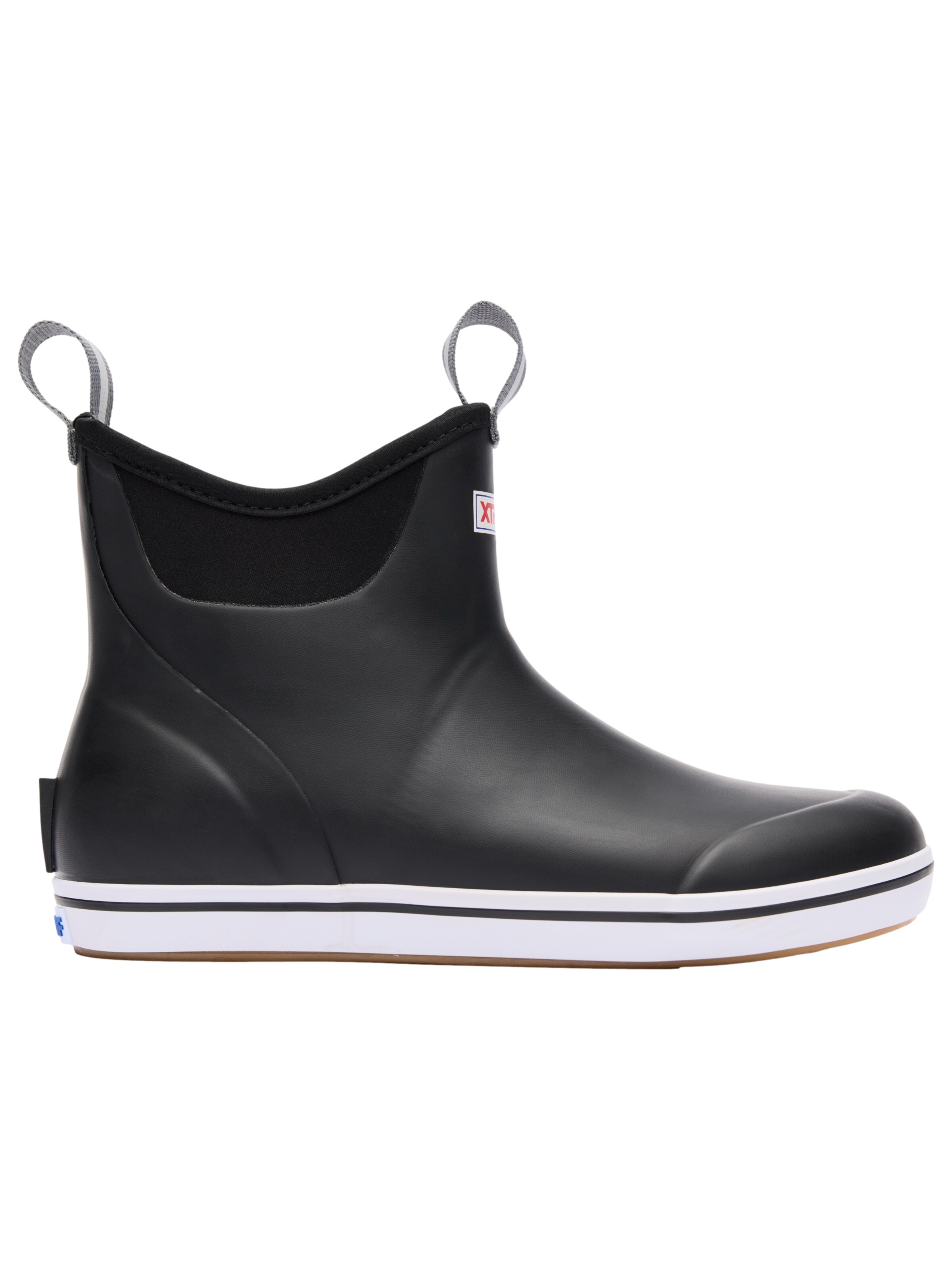 XtraTuf Rubber Boots 'Ankle Deck Boot' in Black