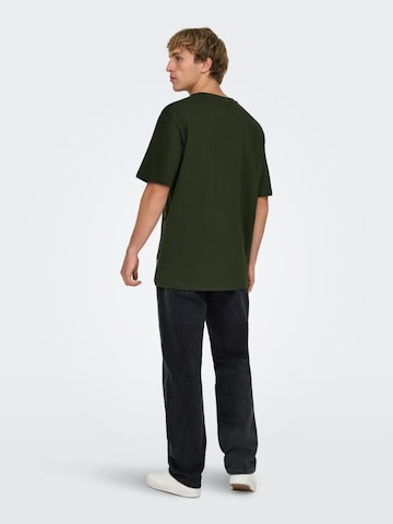 Only & Sons - Loosefit Vaquero en negro