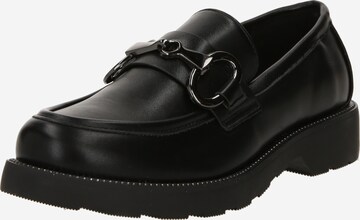 Kharisma Slip-ons in Black: front