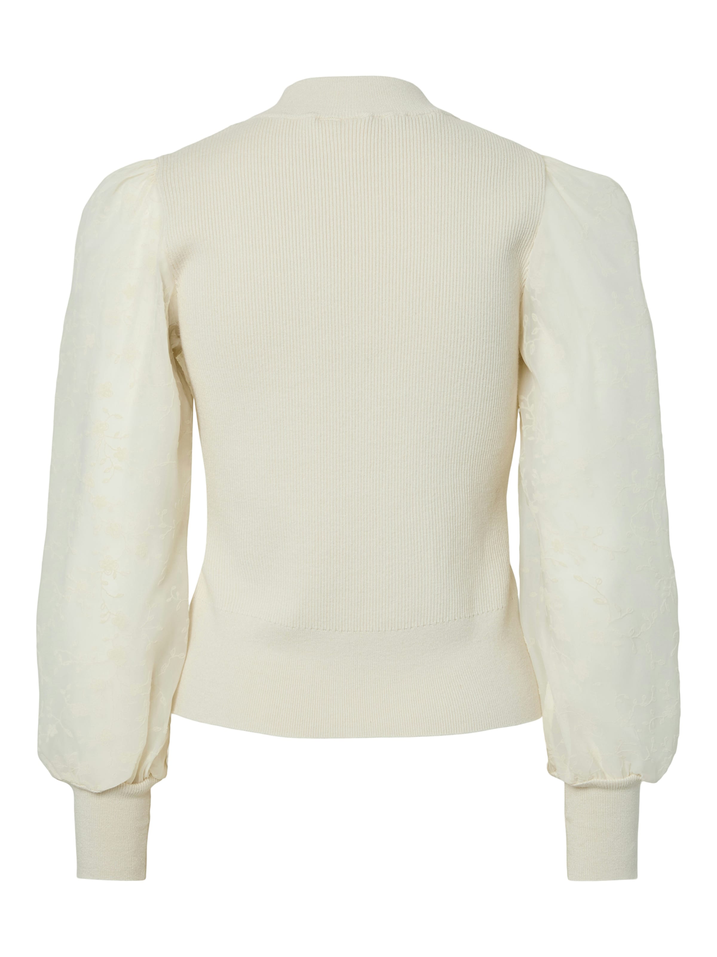 YAS Πουλόβερ 'YASDOTME' σε μπεζ