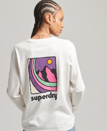 Superdry Shirt '90s Terrain' in Weiß