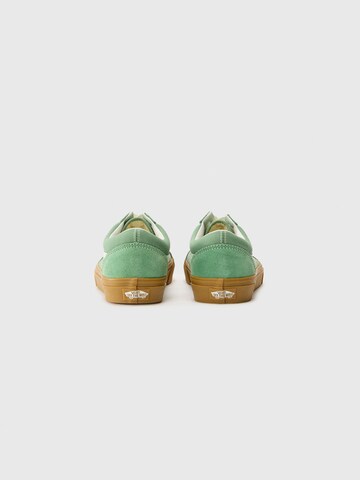 Baskets basses 'Old Skool' VANS en vert : derrière