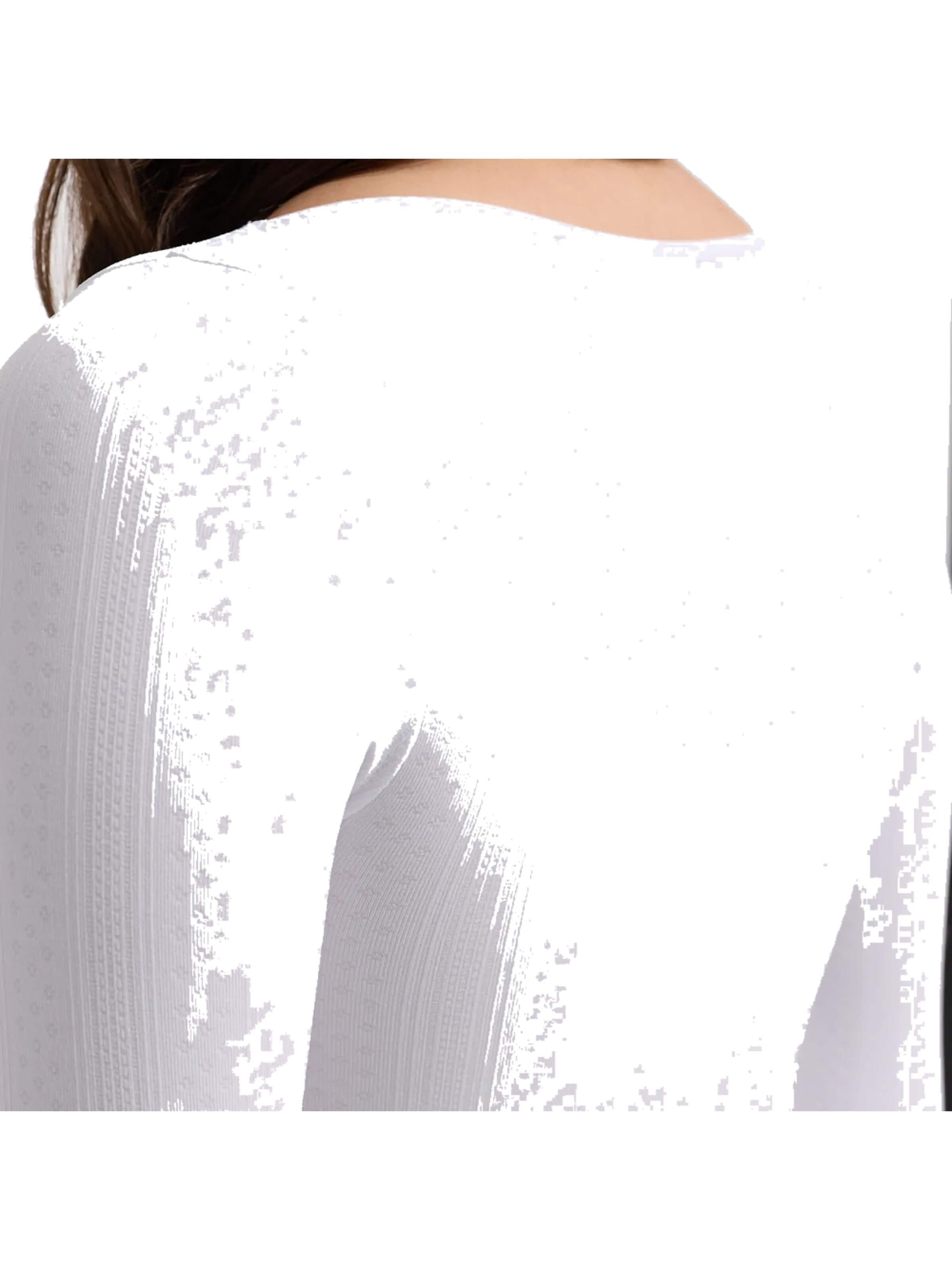 cfab Shapingbody 'Longsleeve Bodysuit Sculpting Shapewear with String' in Wit