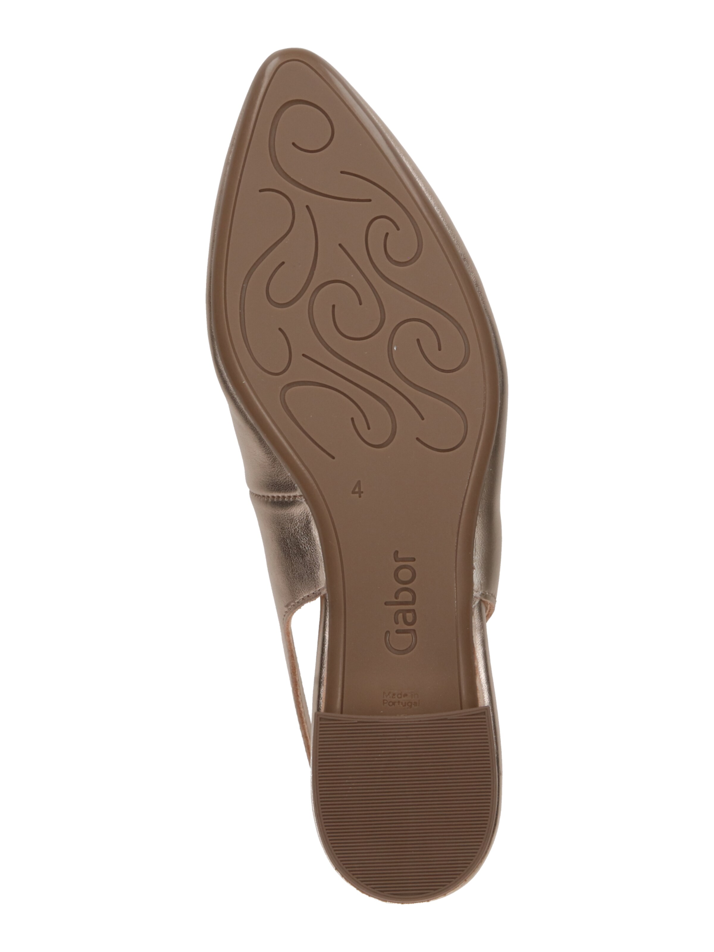 Décolleté sling di GABOR in oro