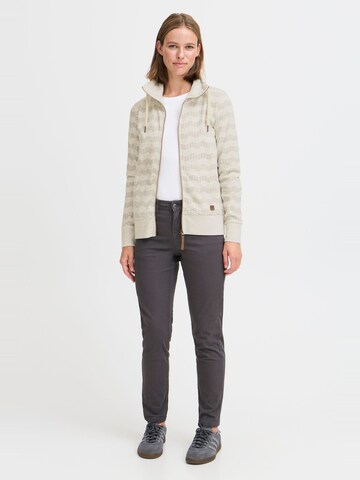 Oxmo Sweatjacke ' VANTA ' in Beige