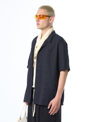 Comfort fit Camicia 'Taylor' di VAMOS CLO in blu