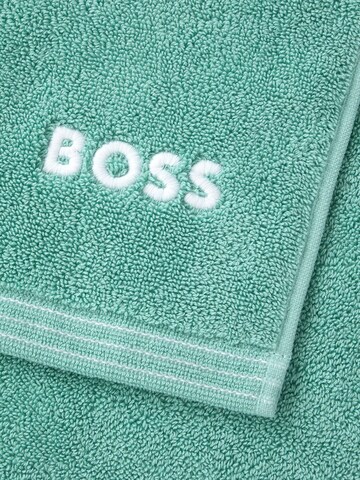 BOSS Home Towel 'EDGE' in Blue