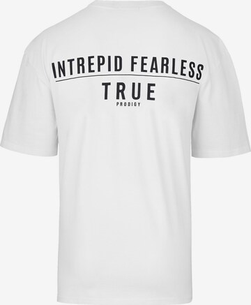 trueprodigy T-Shirt 'Eren' in Weiß