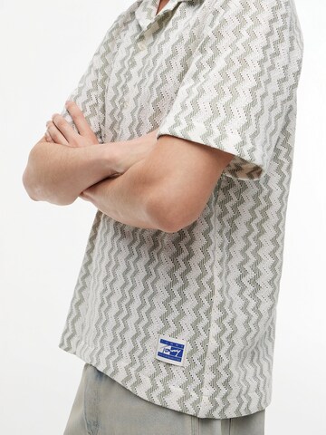 Coupe regular Chemise Tommy Jeans en vert
