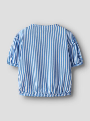 NAME IT Bluse i blå