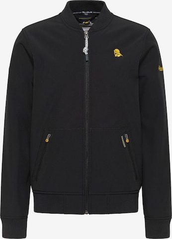 Schmuddelwedda Between-season jacket in Black: front