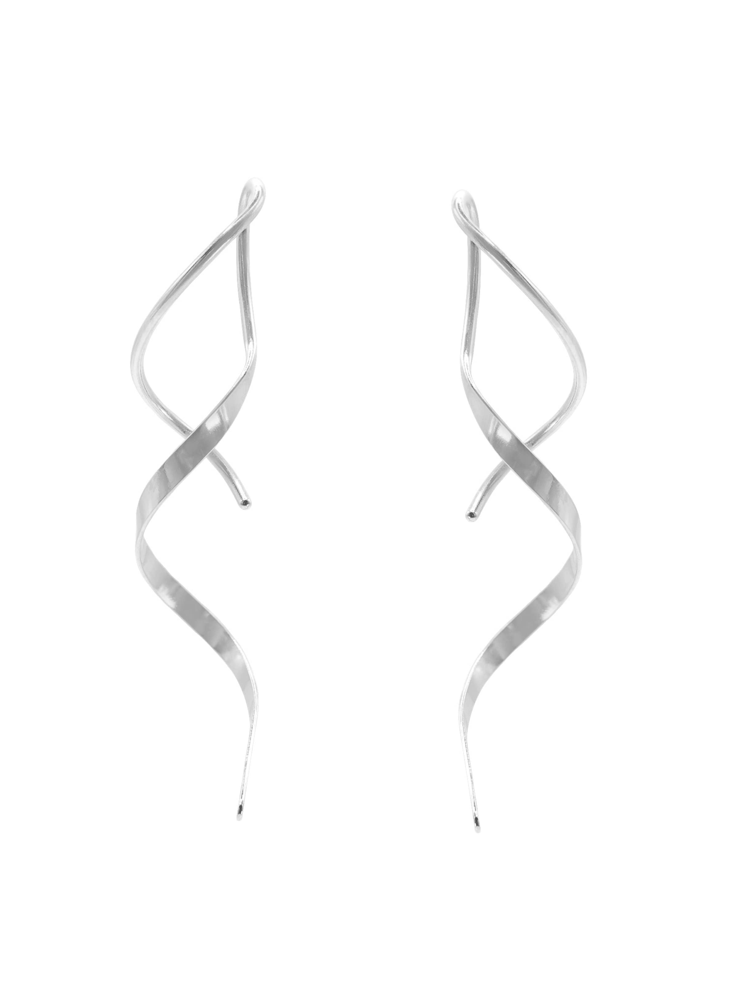 Heideman Earrings 'Rufus' in Silver: front