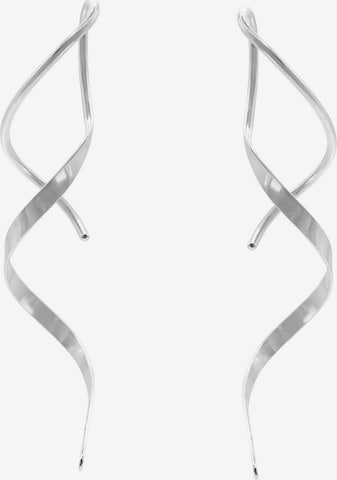 Boucles d'oreilles 'Rufus' Heideman en argent : devant