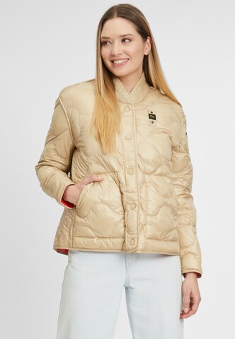 Blauer.USA Steppjacke in Beige: Vorderseite