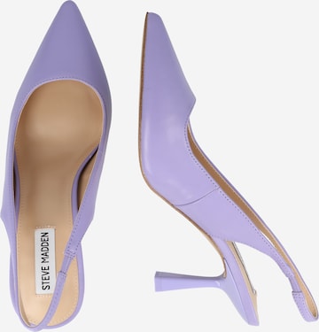 STEVE MADDEN Slingback Pumps 'Lustrous' in Purple