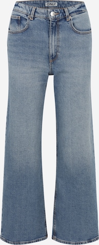 Only Petite Wide Leg Farkut 'ONLJUICY' värissä sininen: etupuoli