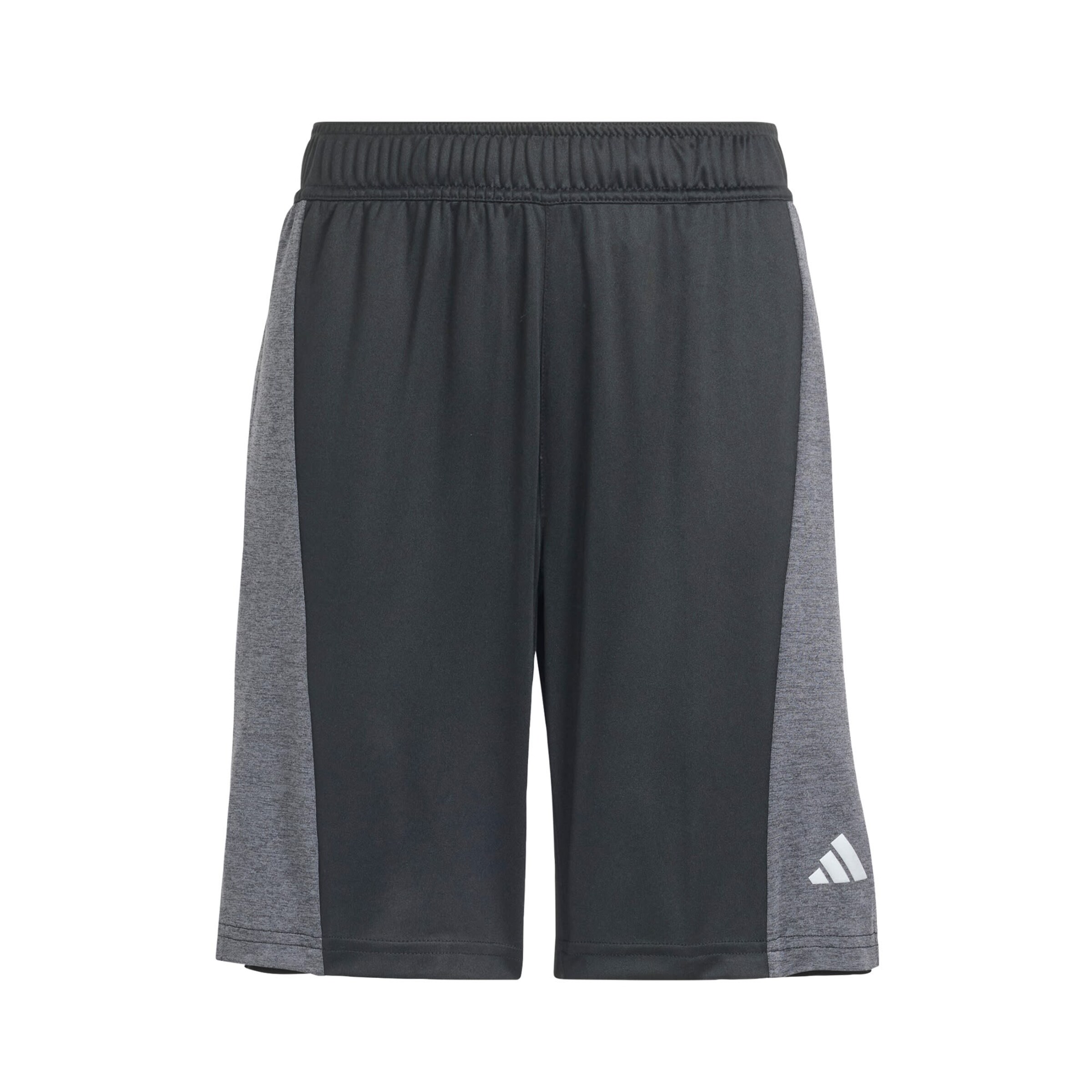 ADIDAS SPORTSWEAR Loose fit Sports trousers 'Training AEROREADY Heather Shorts' in Black: front