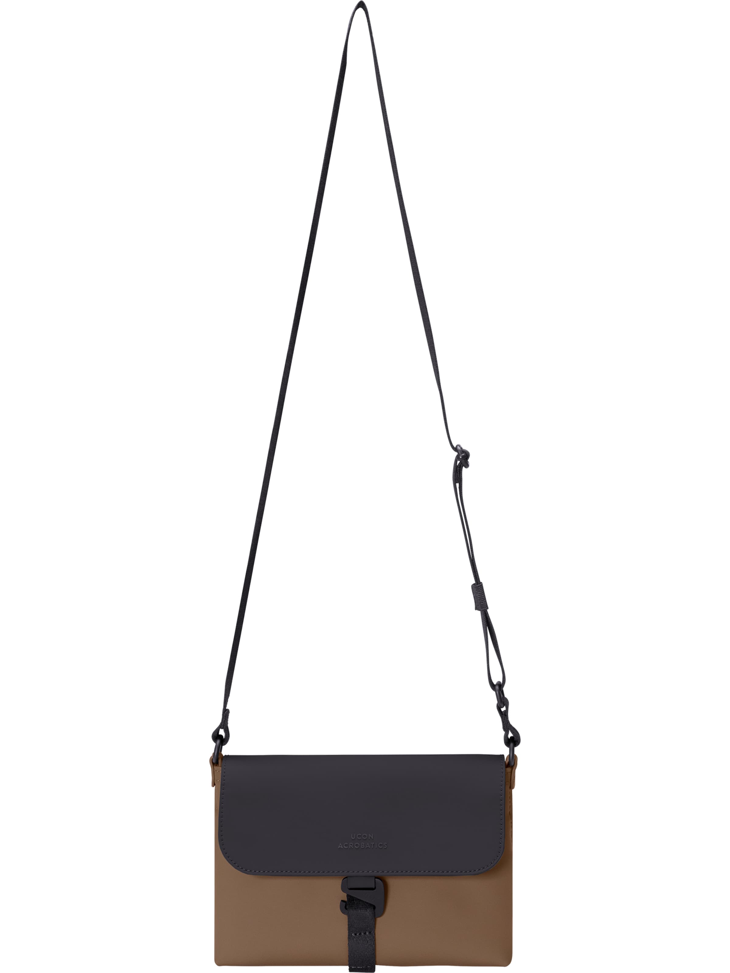 Ucon Acrobatics Crossbody Bag 'Yuri Lotus Infinity' in Brown: front