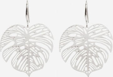 Boucles d'oreilles Gemshine en argent : devant