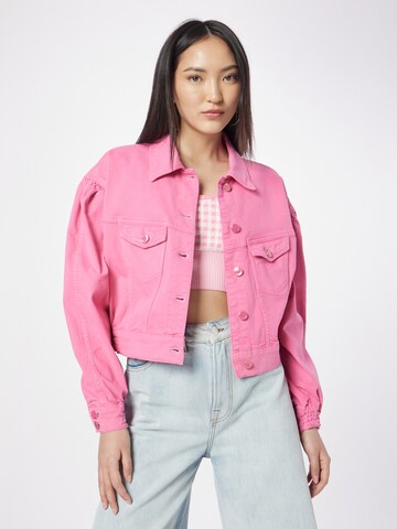 Fabienne Chapot Between-Season Jacket 'Dana' in Pink: front