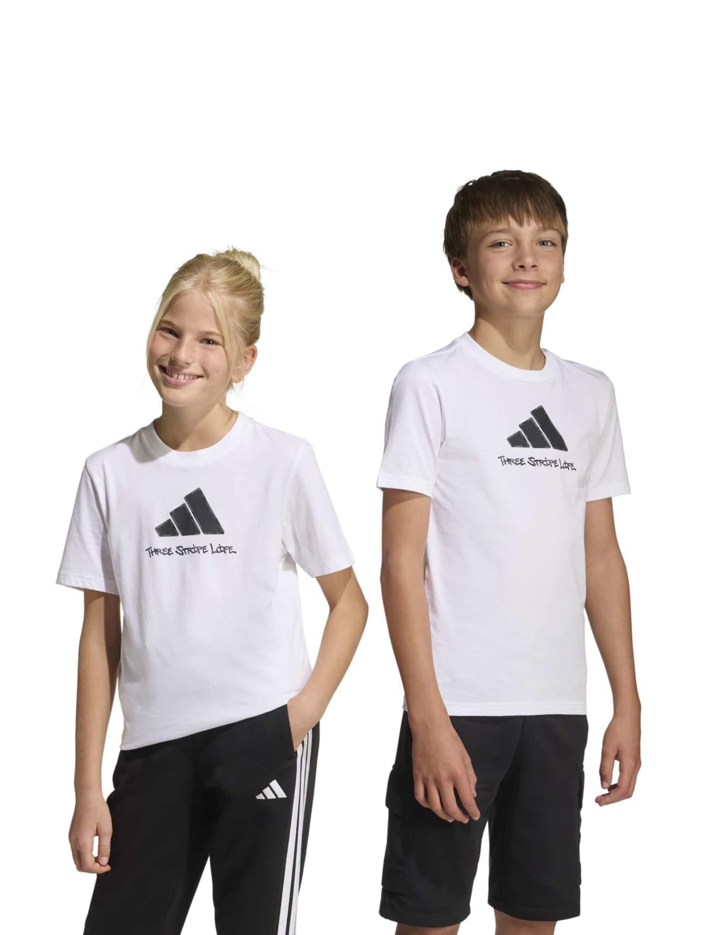 ADIDAS SPORTSWEAR - Camiseta funcional en blanco