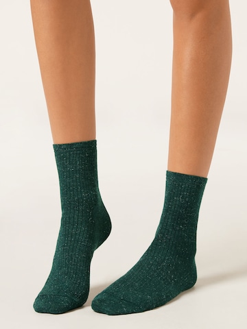 CALZEDONIA Socken in Grün: Vorderseite