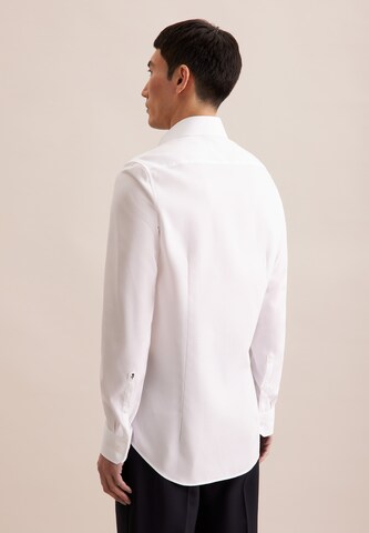 Coupe slim Chemise business SEIDENSTICKER en blanc