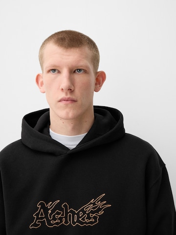 Bershka Sweatshirt in Schwarz