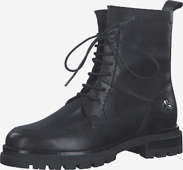 MARCO TOZZI by GUIDO MARIA KRETSCHMER Lace-Up Ankle Boots in Black: front