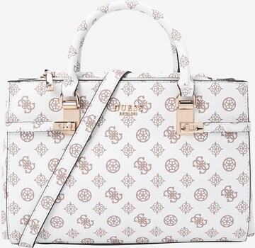 GUESS Handbag 'LORALEE' in White: front