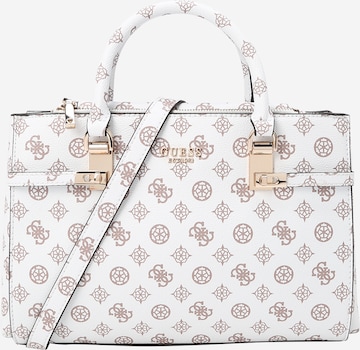 GUESS Handbag 'LORALEE' in White: front