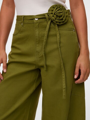 VERO MODA - Barrel Vaquero 'VMKaitlin' en verde