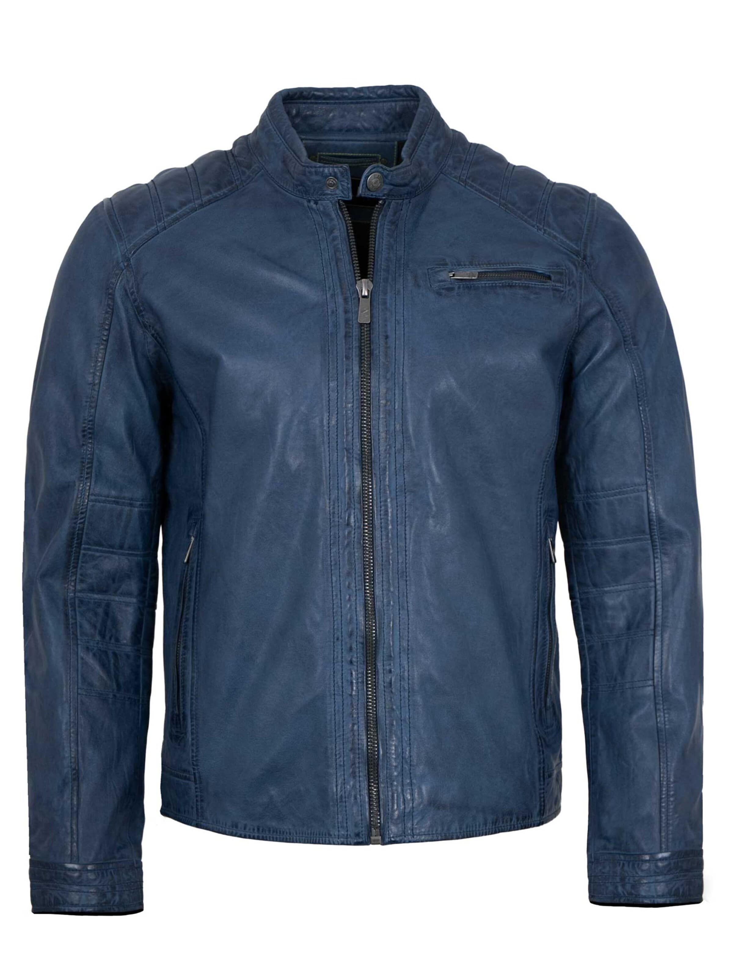 Jilani Übergangsjacke 'Riga'‌‌‌‌‌‌‌‌‌ in Blau: Vorderseite
