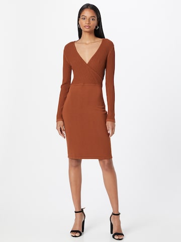 ESPRIT Knitted dress in Brown