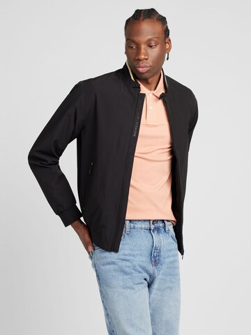 Veste mi-saison 'BROOK' JACK & JONES en noir : devant