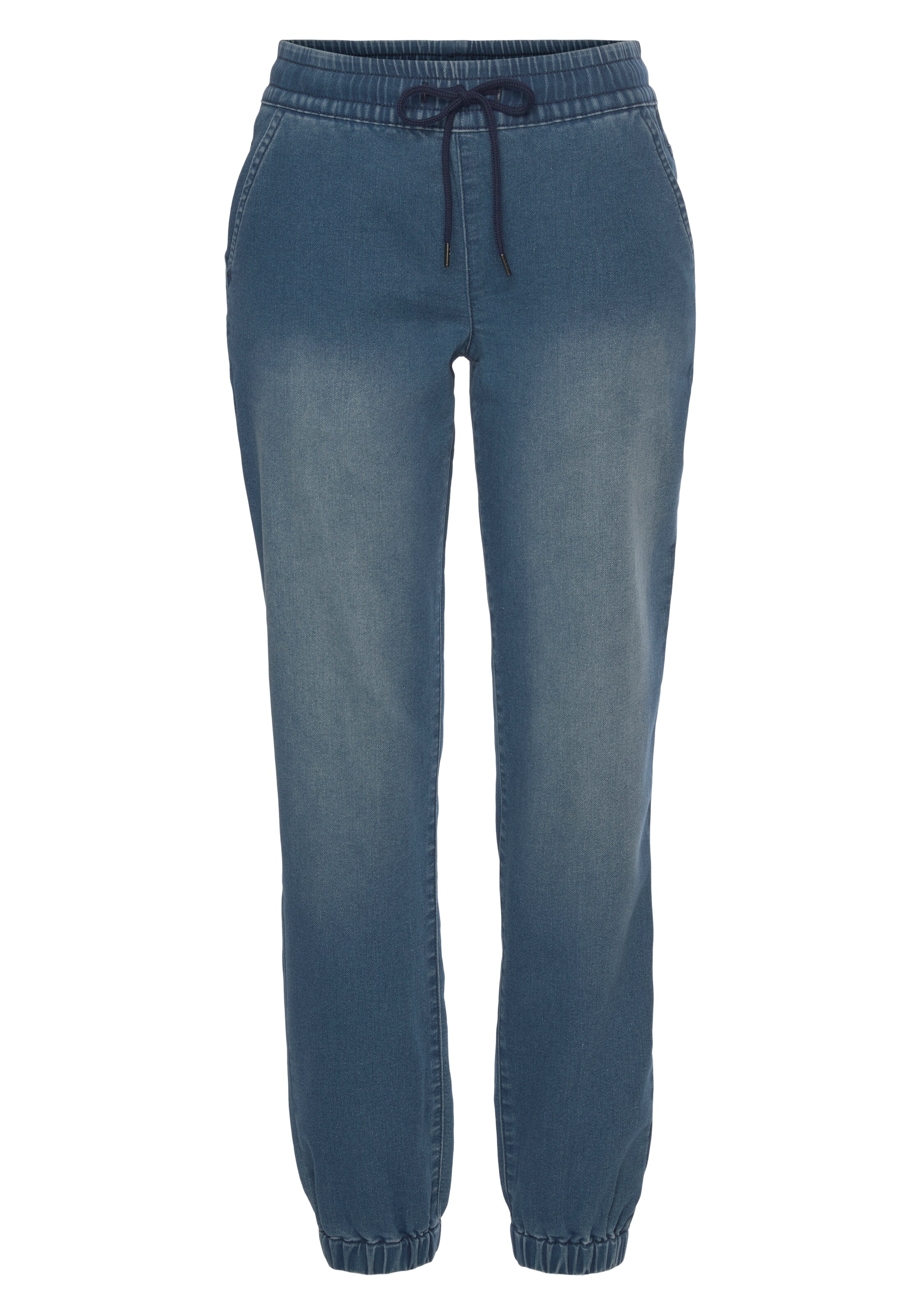 H.I.S Ozke Hlače | modra barva: sprednja stran