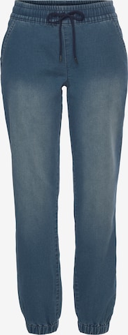BENCH Zúžený Kalhoty – modrá: přední strana