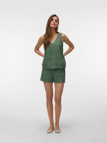 VERO MODA Top 'VMHONEY' | zelena barva