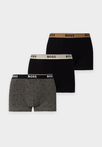 BOSS Boxershorts 'Power' in Schwarz: Vorderseite