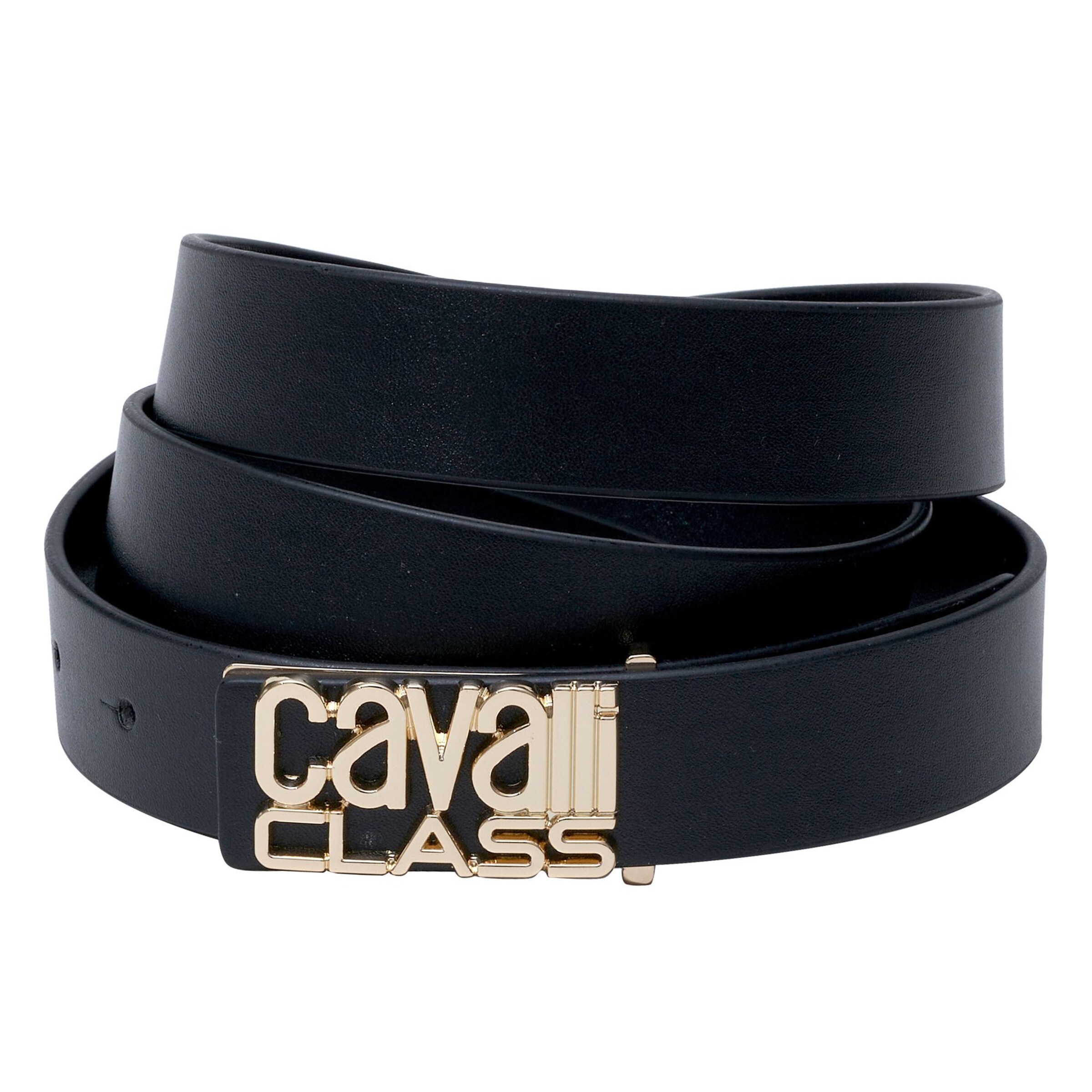 Cavalli Class Belt in Black: front