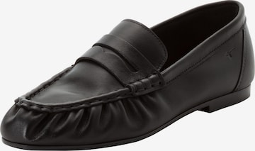 Mocassin Tamaris en noir : devant