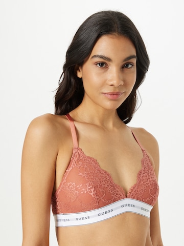 GUESS Triangle Bra 'BELLE' in Red: front