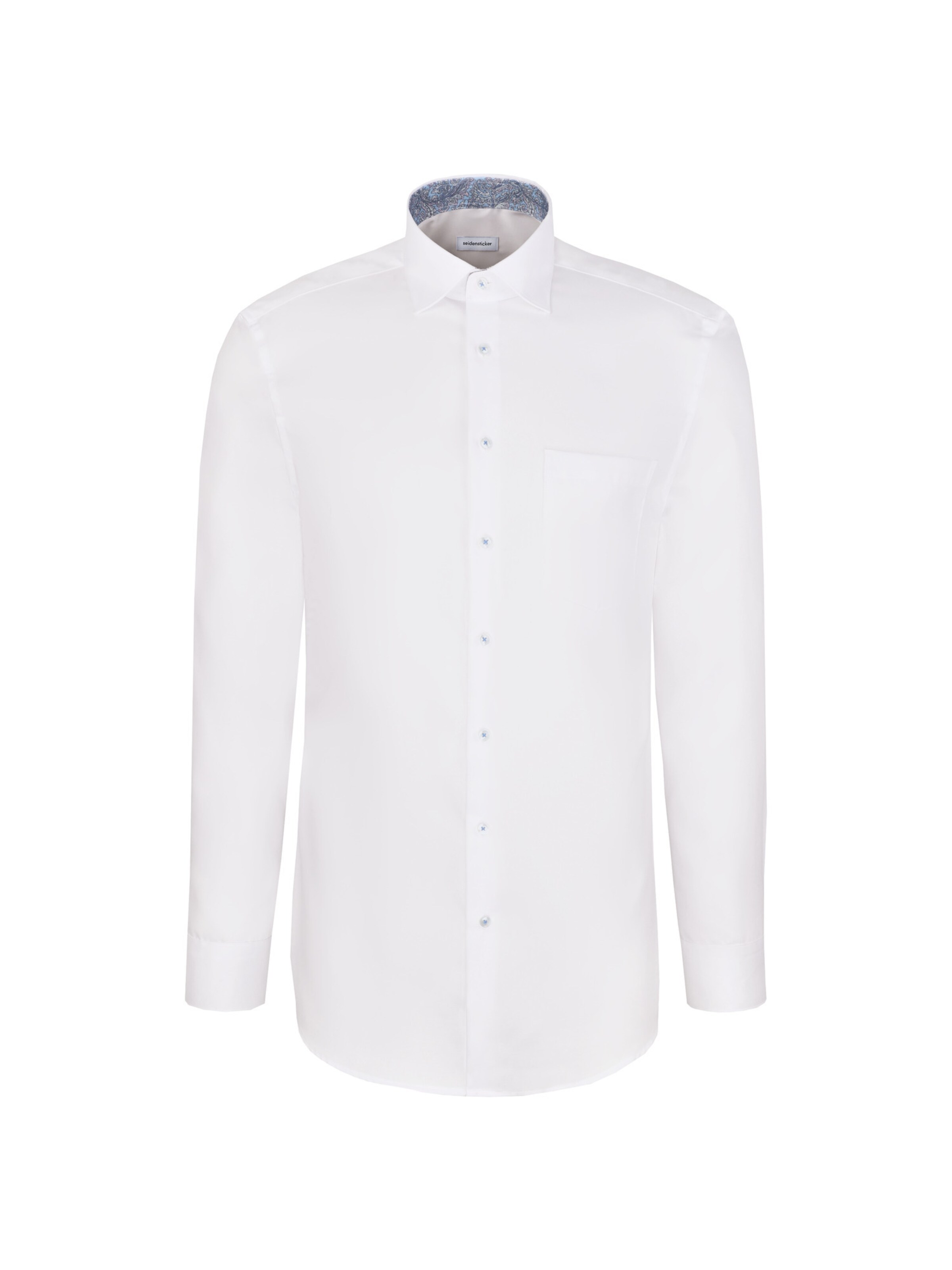 SEIDENSTICKER Regular fit Business Shirt in White: front