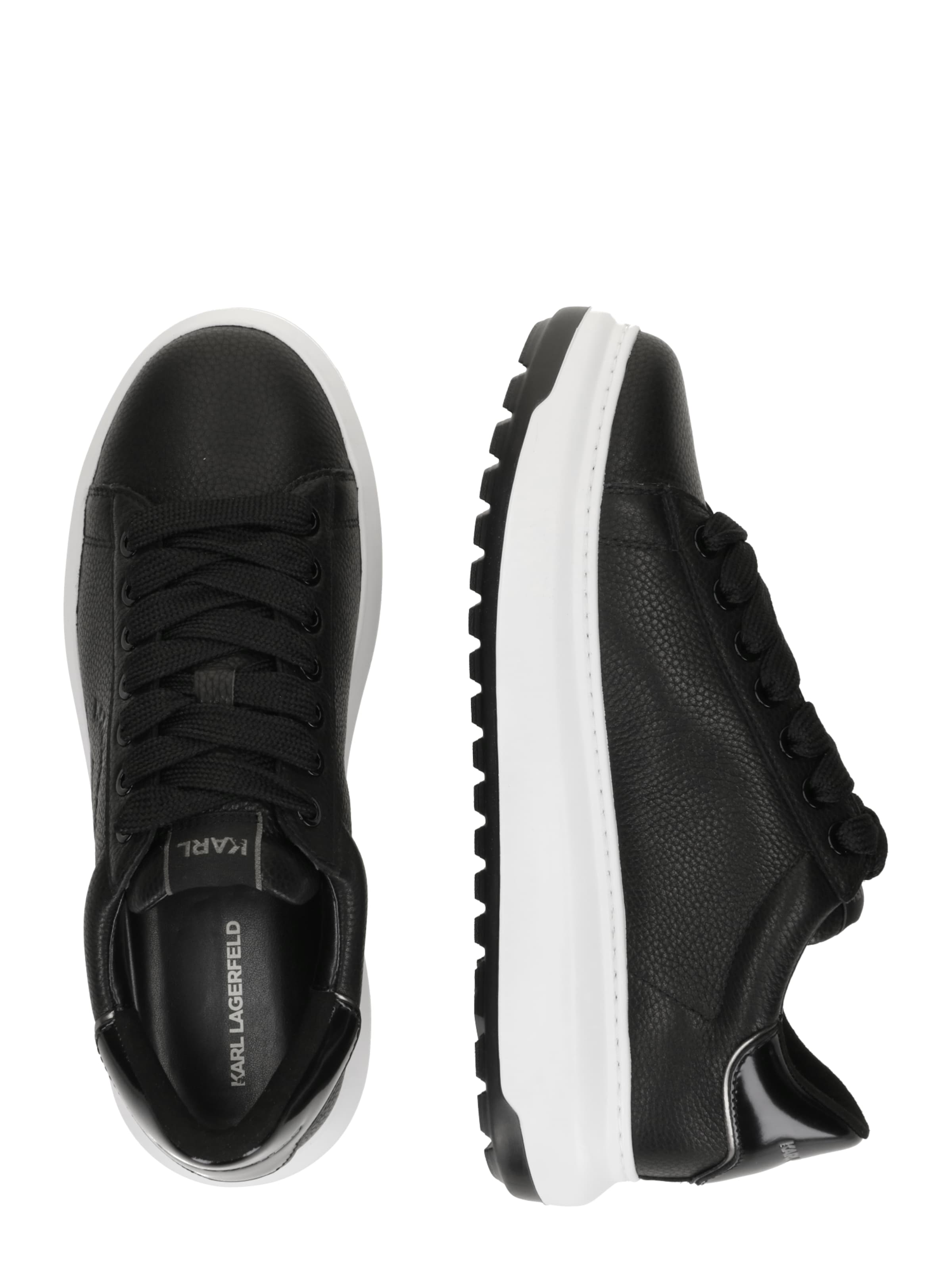 Karl Lagerfeld Низкие кроссовки в Черный