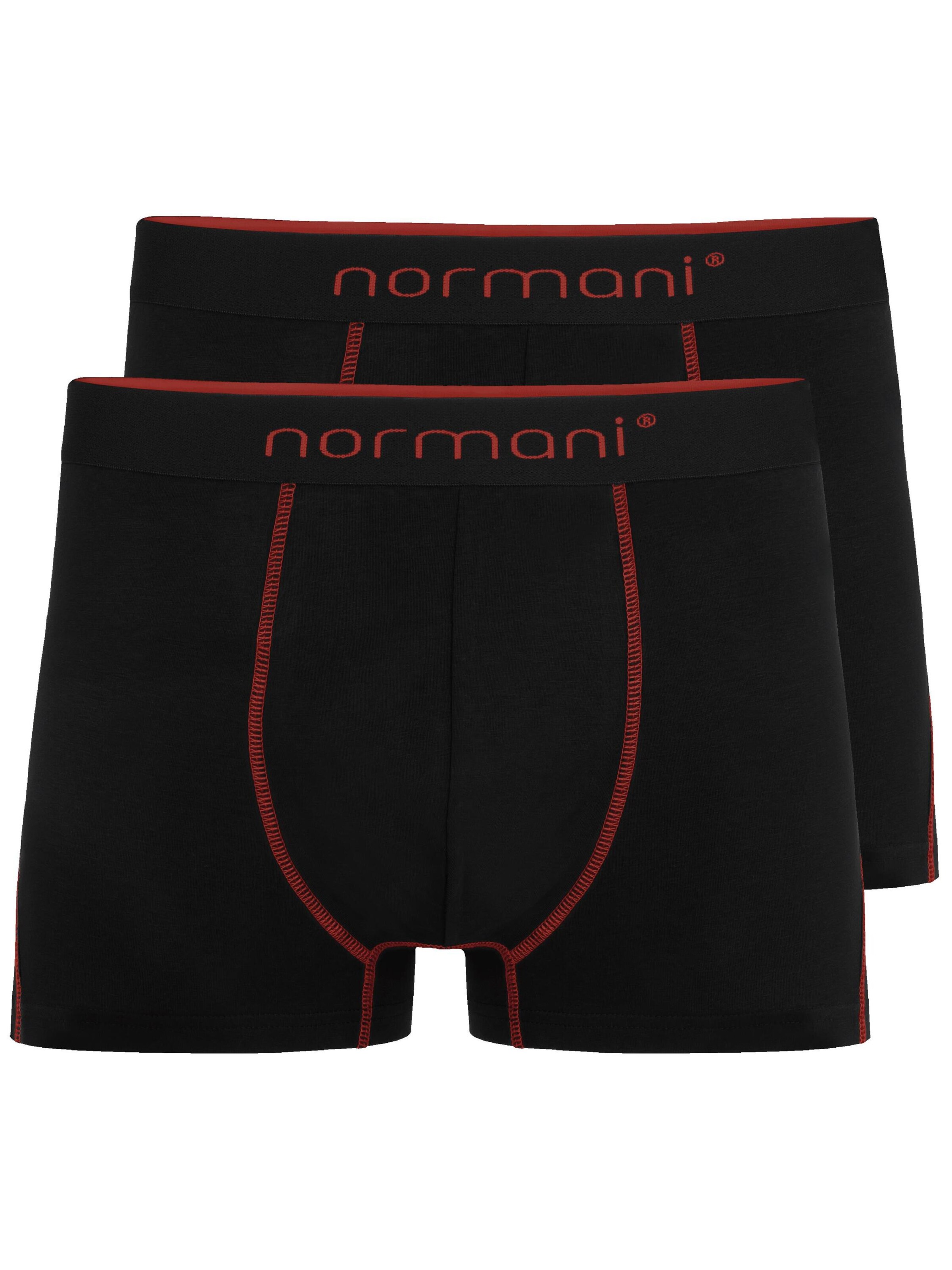 Boxers 'Stanley' normani en noir : devant