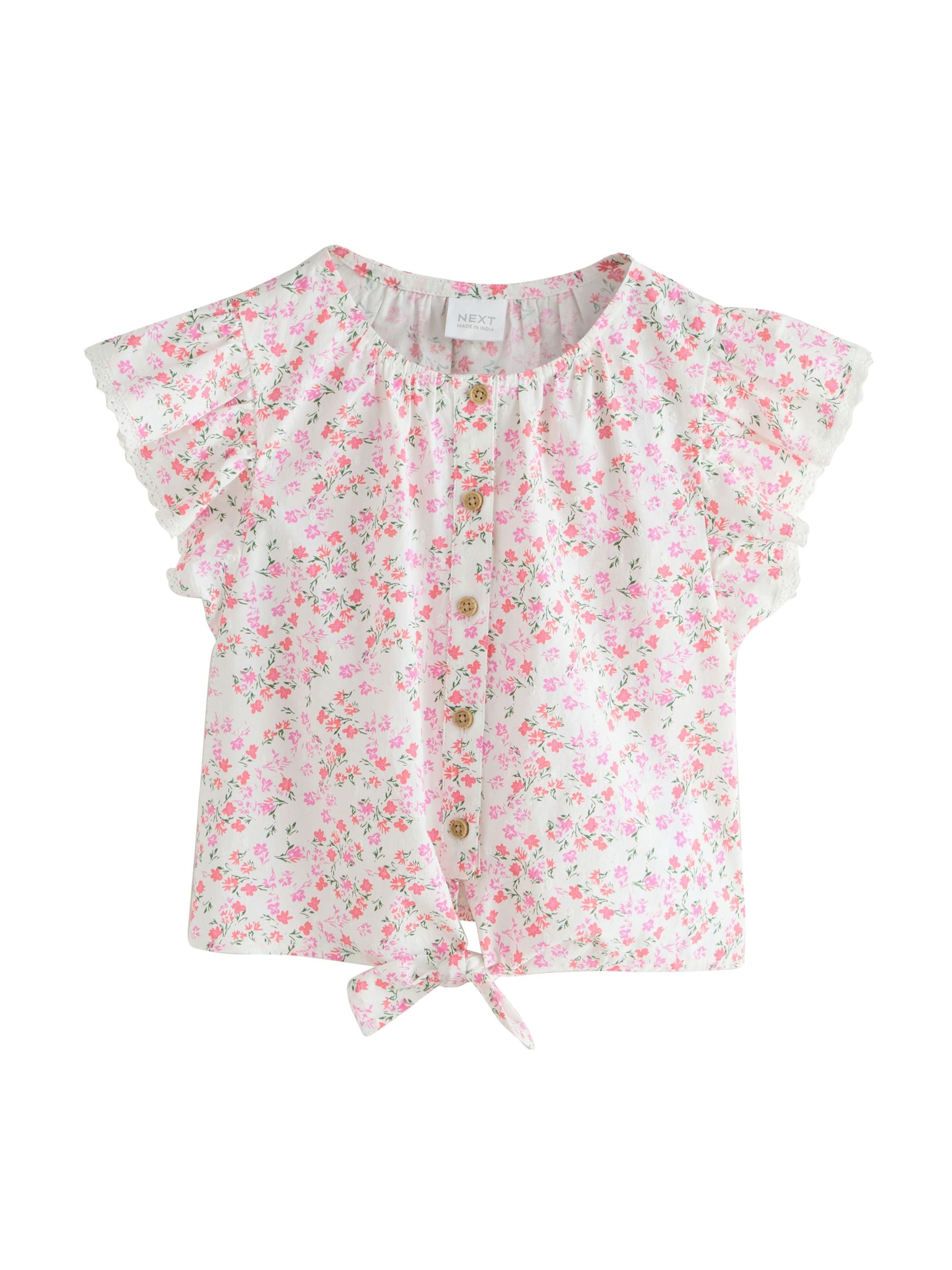 Next Блузка в Белый: спереди