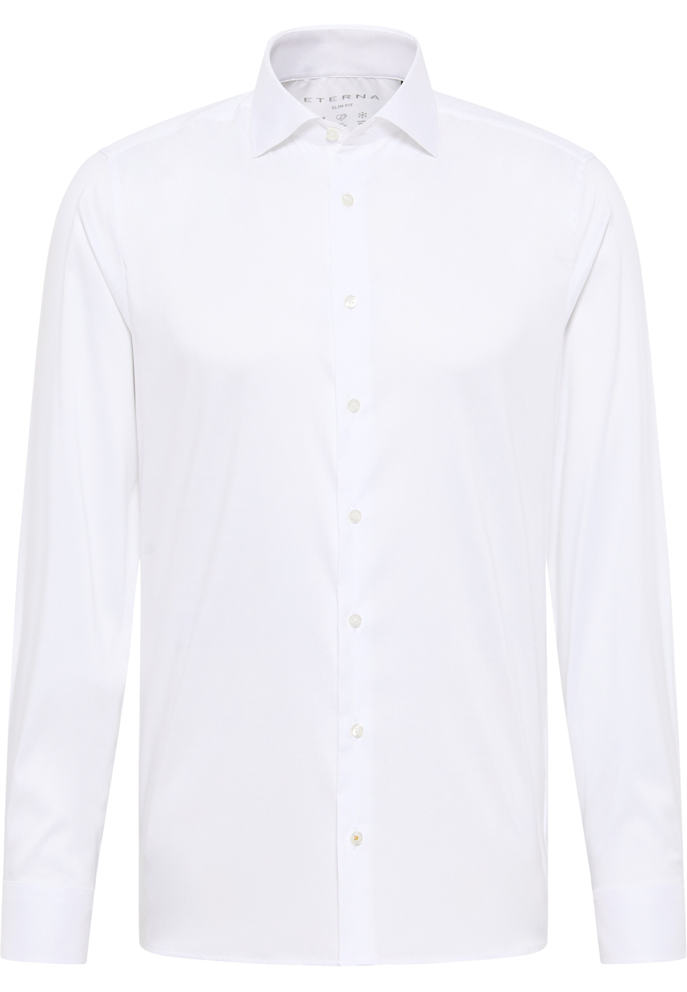 ETERNA Regular fit Business shirt in White: front