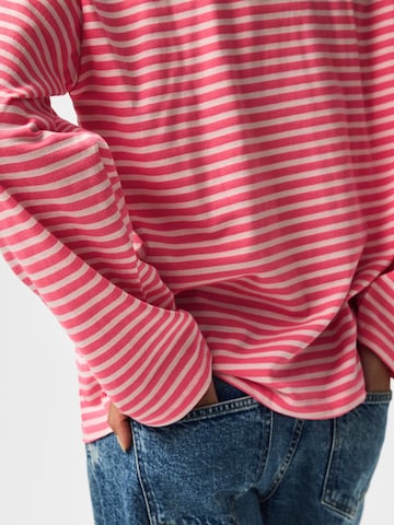 Tricou 'PCSADIE' de la PIECES pe roz