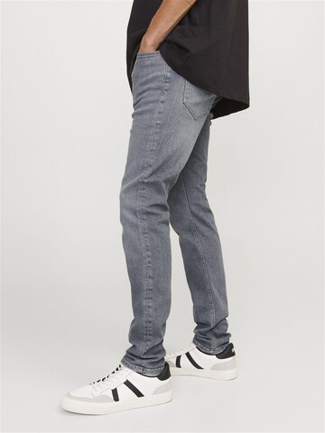 JACK & JONES Skinny Jeans 'ILIAM EVAN 694' in Grey