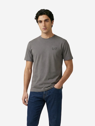 Maglietta '8NPT25 PJVPZ' di EA7 Emporio Armani in grigio: frontale
